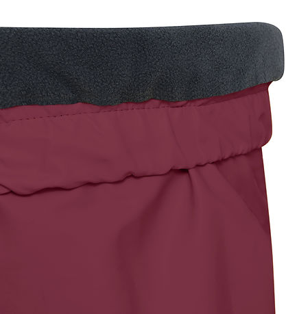 LEGO® Wear Regnbukser m. Fleece - PU - LWPowai 707 - Bordeaux