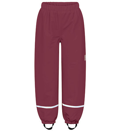 LEGO® Wear Regnbukser m. Fleece - PU - LWPowai 707 - Bordeaux