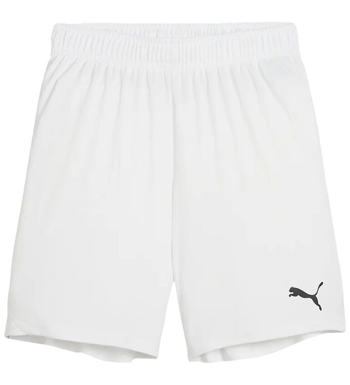 Puma Sportsshorts - TeamGOAL - Hvid m. Sort