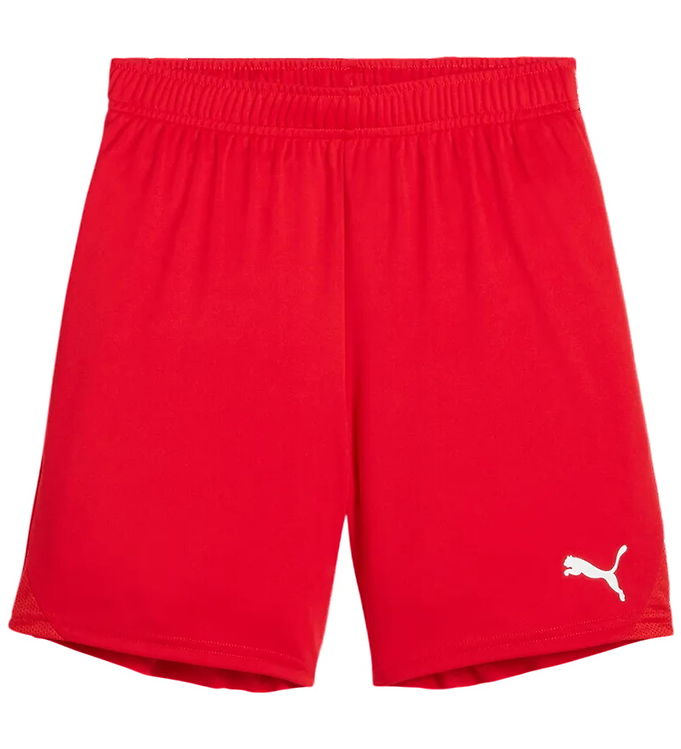Puma Sportsshorts - TeamGOAL - Rød m. Hvid