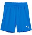 Puma Shorts - TeamGOAL JR - Electric Blue Lemonade