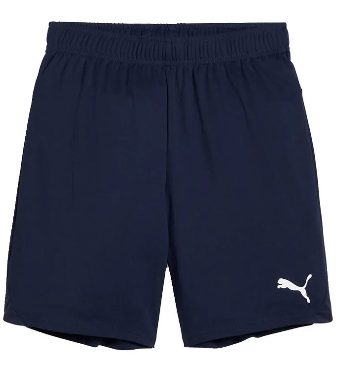 Puma Sportsshorts - TeamGOAL - Navy m. Hvid