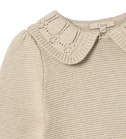 Fliink Bluse - Strik - Julie - Sandshell