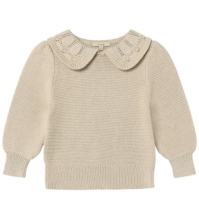 Fliink Bluse - Strik - Julie - Sandshell
