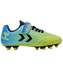 Hummel Fodboldstøvler - Top Star F.G. JR - Limeade