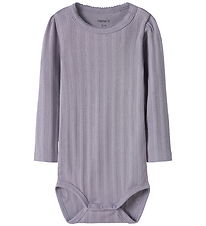 Name It Body l/æ - NbfTurbine - Lavender Gray