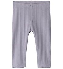 Name It Leggings - NbfTurbine - Lavender Gray