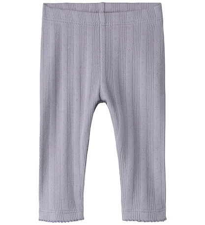 Name It Leggings - NbfTurbine - Lavender Gray