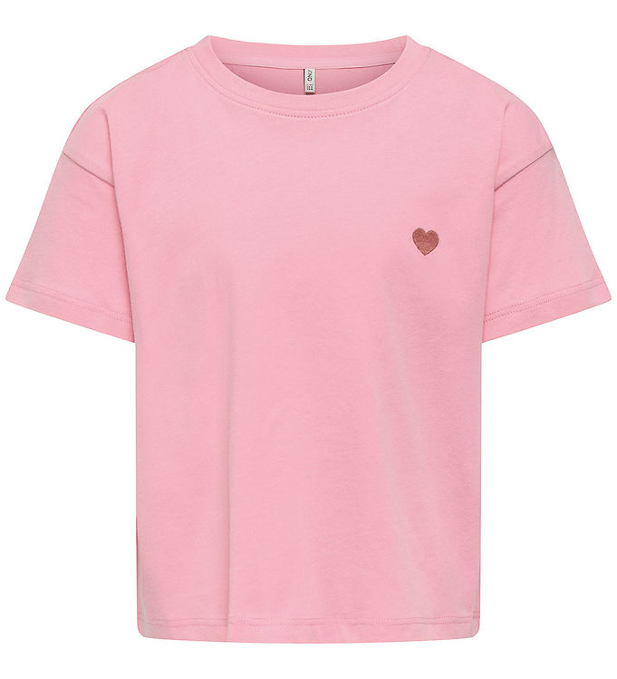 Kids Only T-Shirt - Noos - KogMaiken - Romance Rose/Heart