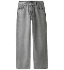 LMTD Jeans - Wide - NlfBett - Light Grey Denim
