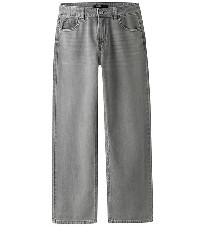 LMTD Jeans - Wide - NlfBett - Light Grey Denim