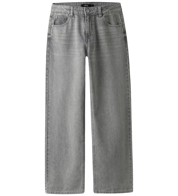 LMTD Jeans - Wide - NlfBett - Light Grey Denim