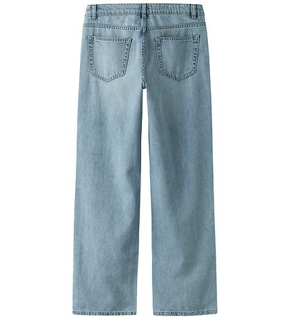 LMTD Jeans - Wide - NlfBett - Light Blue Denim