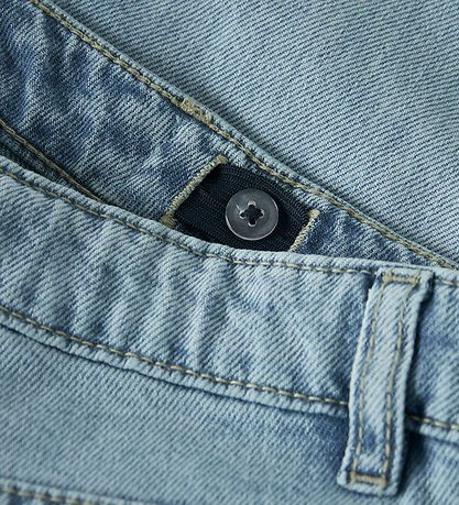 LMTD Jeans - Wide - NlfBett - Light Blue Denim