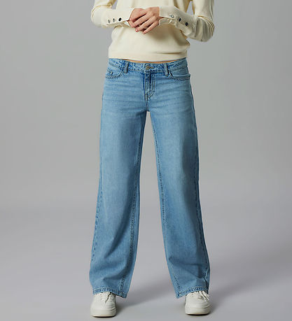 LMTD Jeans - Wide - NlfBett - Light Blue Denim