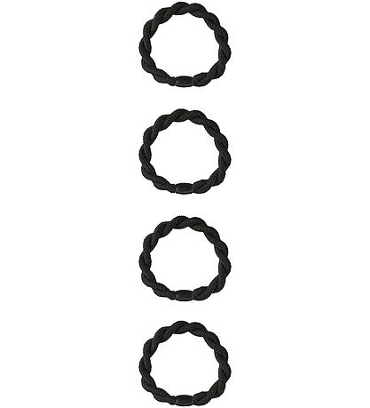 Name It Hårelastikker - 4-pak - NkfTalli - Sort