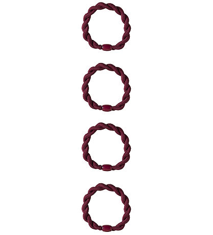 Name It Hårelastikker - 4-pak - NkfTalli - Oxblood Red
