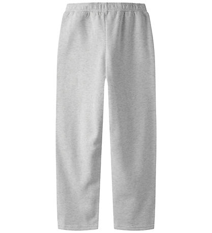 LMTD Sweatpants - NlfNizu - Light Grey Melange