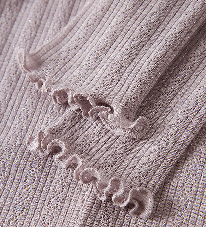 Name it Leggings - Rib - NmfBlitta - Lilac Marble/Melange