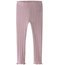 Name it Leggings - Rib - NmfBlitta - Dawn Pink/Melange
