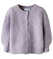 Name It Cardigan - Strik - NmfBatrilla - Lavender Gray