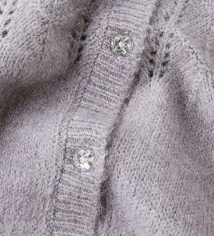 Name It Cardigan - Strik - NmfBatrilla - Lavender Gray