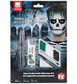Smiffys Ansigtsmaling - Selvlysende skelet  - Blac