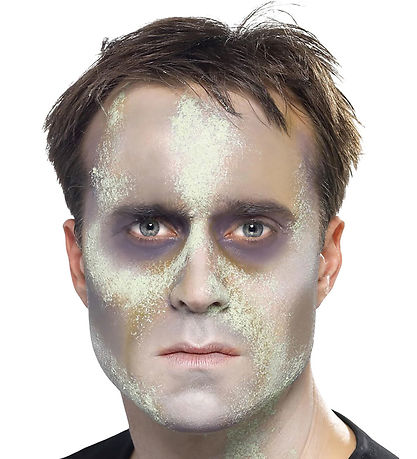 Smiffys Ansigtsmaling - Complete Zombie  - Brun/Grøn