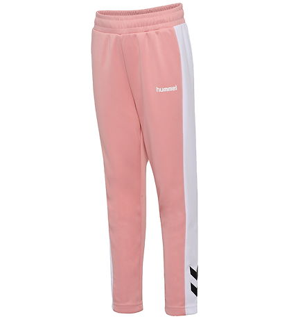 Hummel Træningssæt - hmlJR - Sort/Rosa/Hvid