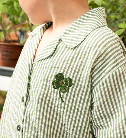 Thats Mine Skjorte - Noos - Ino - Green Stripe