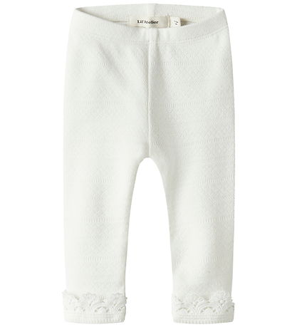 Lil Atelier Leggings - Slim - NbfTapia - Coconut Milk