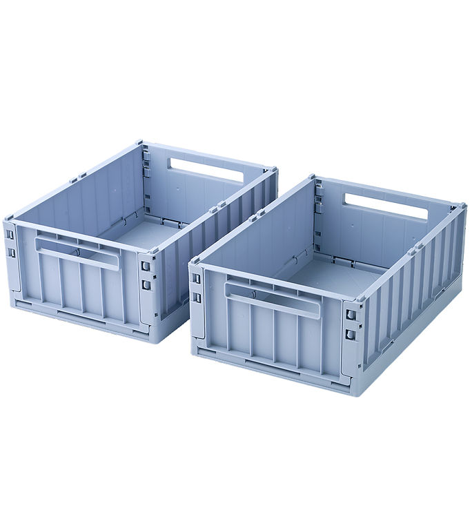 Liewood Foldekasser – 36x25x13,5 – Medium – 2-pak – Dusty Lavend