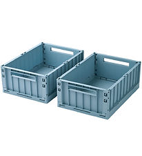 Liewood Foldekasser - Medium - 2-Pak - Beach Blue