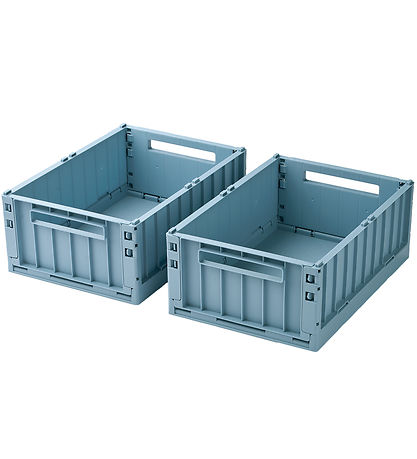 Liewood Foldekasser - Medium - 2-Pak - Beach Blue