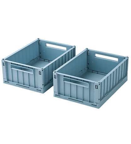 Liewood Foldekasser - Small - 2-Pak - Beach blue