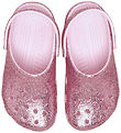 Crocs Sandaler - Chunky Glitter Clog K - Pink Milk