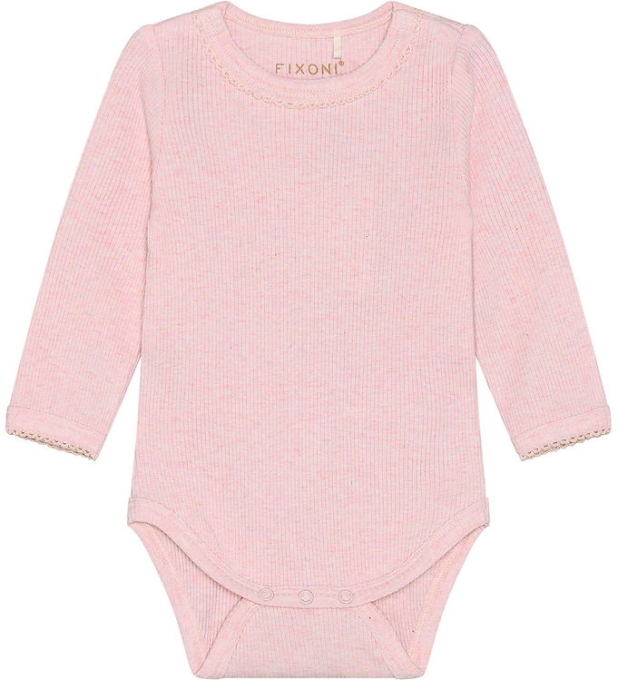 Fixoni Body l/æ - Rib - Bleached Mauve Melange
