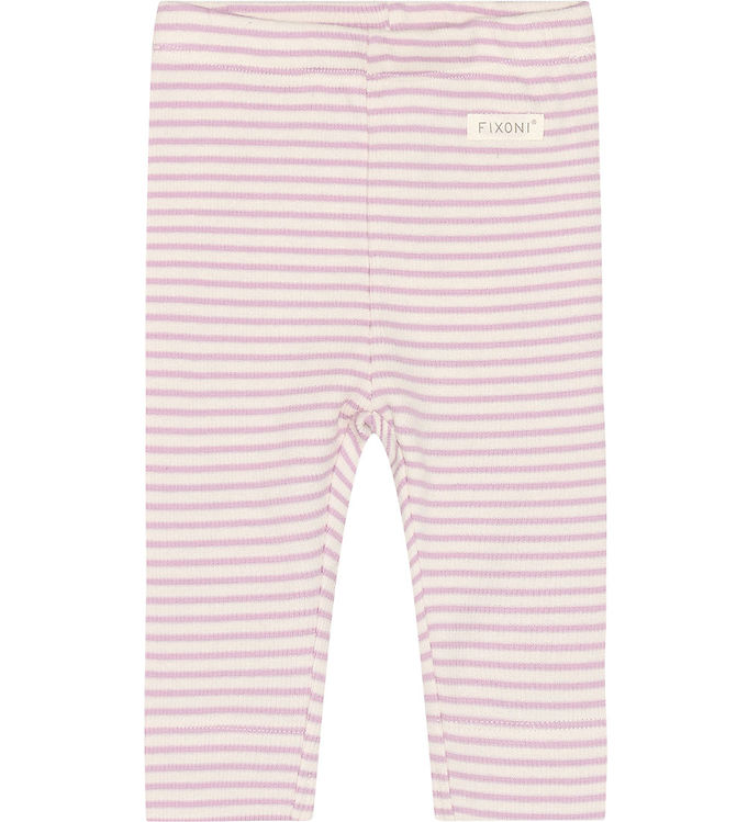 Fixoni Leggings - Rib - Bleached Mauve