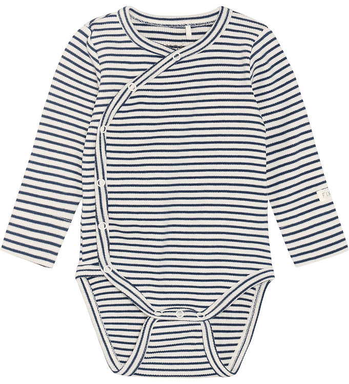 Fixoni Slå-om Body l/æ - Rib - Vintage Indigo billede