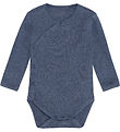 Fixoni Slå-om Body l/æ - Rib - Vintage Indigo Melange