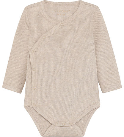 Fixoni Slå-om Body l/æ - Rib - Pure Cashmere Melange