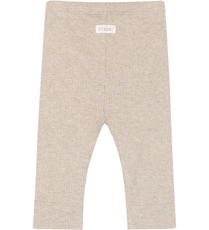 Fixoni Leggings - Rib - Pure Cashmere Melange