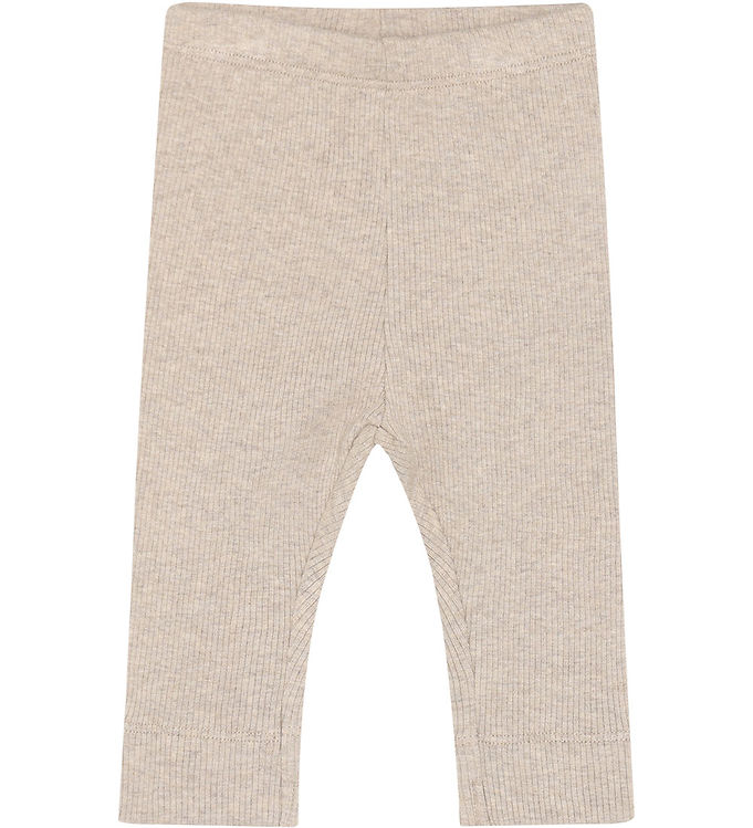 Fixoni Leggings - Rib - Pure Cashmere Melange billede