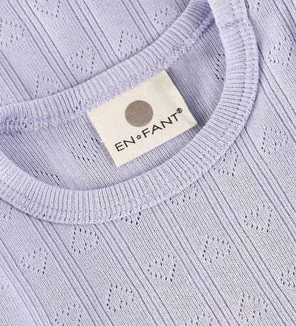 En Fant Body k/æ - Pointelle - Purple Heather