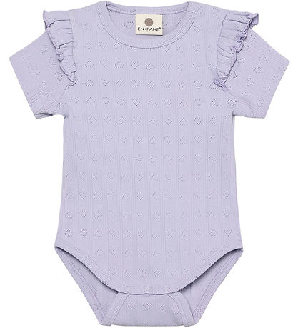 En Fant Body k/æ - Pointelle - Purple Heather