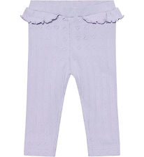 En Fant Leggings - Pointelle - Purple Heather