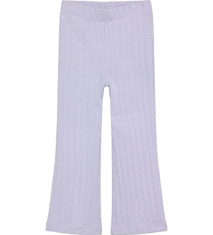 En Fant Leggings - Pointelle - Purple Heather