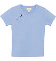 Creamie T-shirt - Rib - Blue Chandeliers