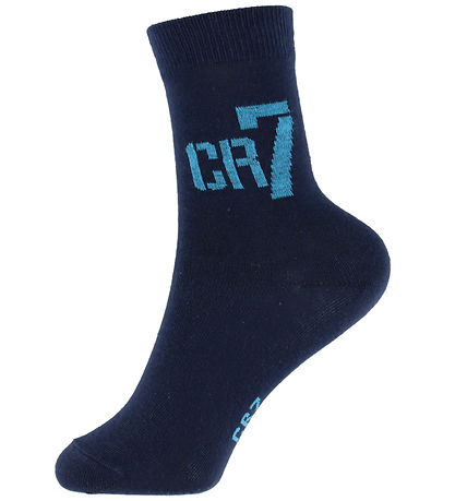 Ronaldo Strømper - 3-pak - Navy m. Logo