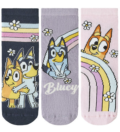 Name It Strømper - NmfJensia - 3-pak - Bluey - Pirouette/3P Piro